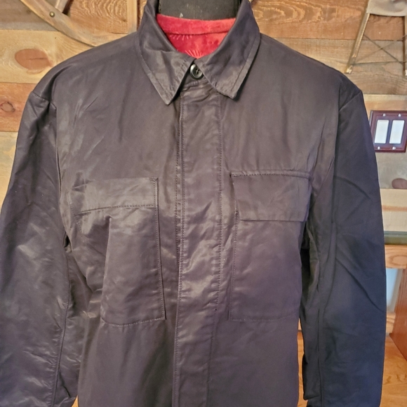 Banana Republic Black Water Resistant Shirt/Jacket - Picture 4 of 9